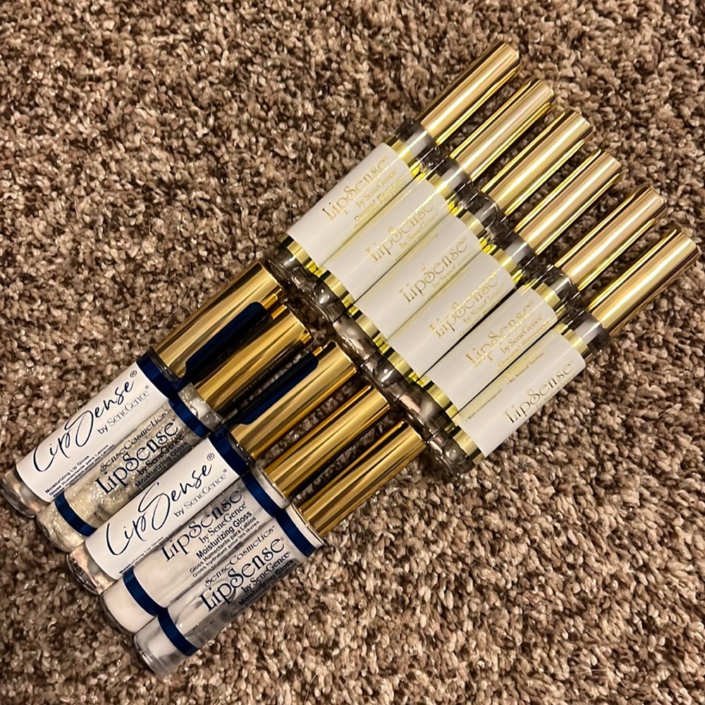 Lot of LipSense-6 Ooops Remover and 5 Gloss